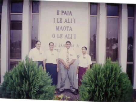 sister Matuauto, sister Tuiatafu, Elder Sao, sister Tauiliili
Suega  Tuiatafu
01 Apr 2006