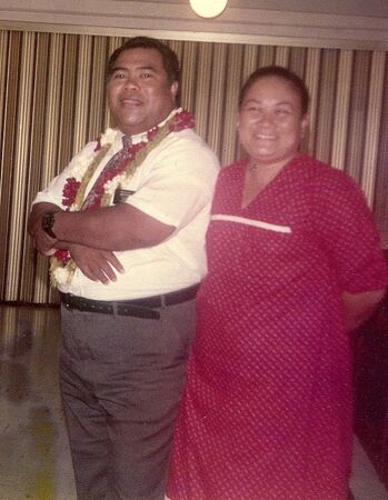 President and Sister Ti'a
Taylor and Sister Mataniu  Fonoimoana
08 Mar 2009