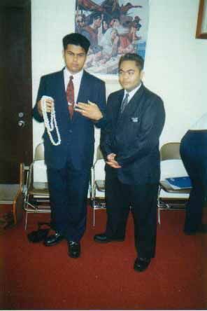 The Auckland models - Elders Fruean & Lameko J
Junior Avei Ahyu
07 Feb 2001