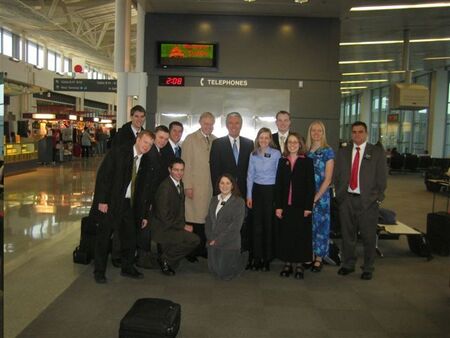 Croatian Missionaries with  Elder Dieter F. Uchdorf of the twelve
John Thomas Moore
18 Oct 2006