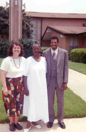 Elder Johnson's mom gets baptize while he serves his mission.  Tifton,GA
Rodric Anthony Johnson
12 Feb 2002