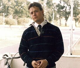 Elder Russ Christiansen on the balcony of our flat in Bloemfontein.
Timothy Scott Ennis
16 Sep 2001