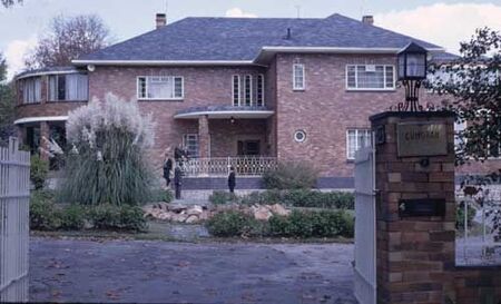 The Mission Home and residence in Lower Houghton, Johannesburg
Brian  Anderson
06 Oct 2003