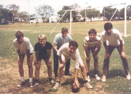 1972 Pretoria - Hadfield. L to R Elders Ekman, Hamilton, Meyhew?, Hansen, Jubber, McLean
Steve  Hamilton
18 Oct 2003