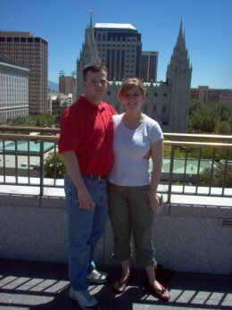 Larry and Jenni Nelson at the conference center roof
Lawrence Kay Nelson III
25 Nov 2004