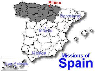 Map of Spain