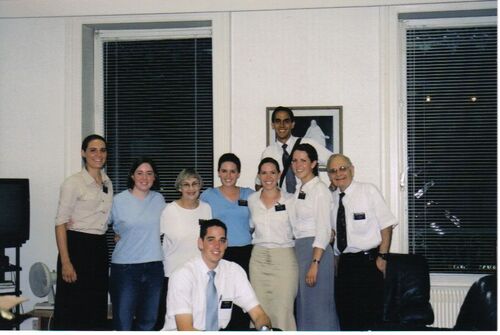 Missionaries in Lyon during August 2003, what is weird is that I'm in the picture with them, and I am going to serve there!
Carrie Peyton/Hanna
17 Feb 2005