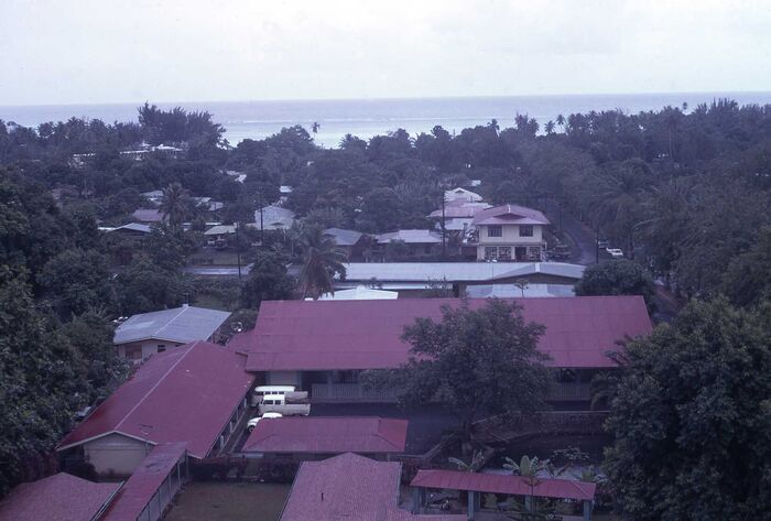 I got this slide from Lyle Parker a while back. Another view from the steeple.
Jim  Shutts
17 Feb 2008