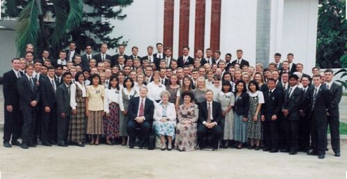 Mission Conference in association with organization of Bangkok Stake by Elder Neil A. Maxwell
George  Potter
13 May 2002