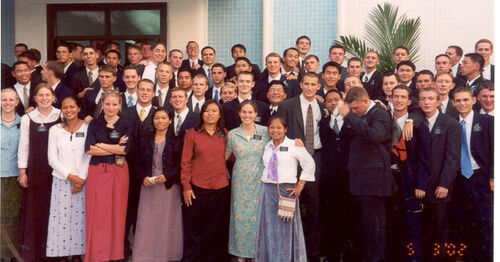 Special Conference at the Bangkhan Church. Pres. Dickson spoke.
Tyler J. Wittwer
28 Jun 2002