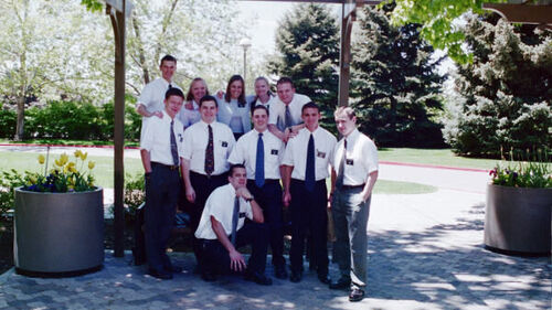 2002 Thai-ban 07-01 Missionaries.  Photo taken at the MTC on May 13.
Philip Tuinuku Smith
05 Jul 2002