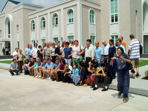 Group picture infront of brand new building at Bangkare Ward.
Noppadon  Wongsuwan
20 Oct 2006