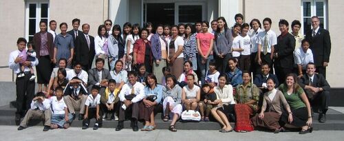 The first Sunday meeting at Bangkhae meetinghouse, Members and missionary-Dec.24, 2006.
Wisan  Wisanbannawit
20 Feb 2007