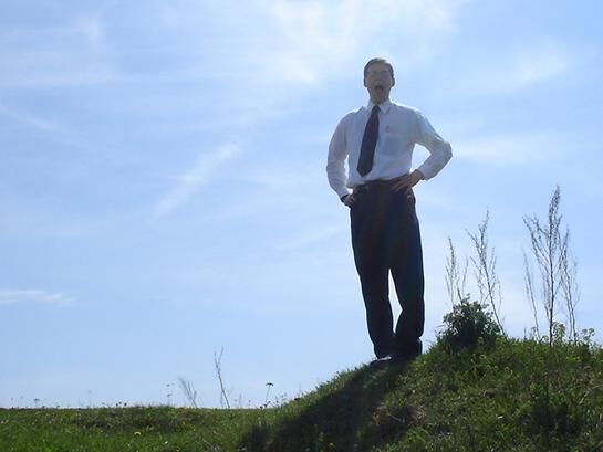 In the village where Rivne branch president Andriy's mom lives
Daniel Alexander Matheson
02 May 2007