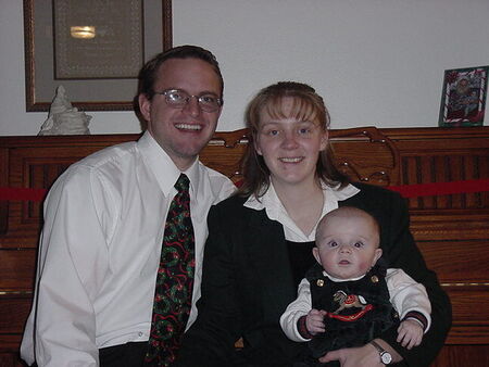 Just thought I'd add a picture of my family, mostly so anyone who wanted to could see my little angel, Ethan
Jill  Tuck
08 Jan 2002