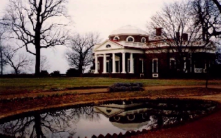 Monticello near Charlottesville