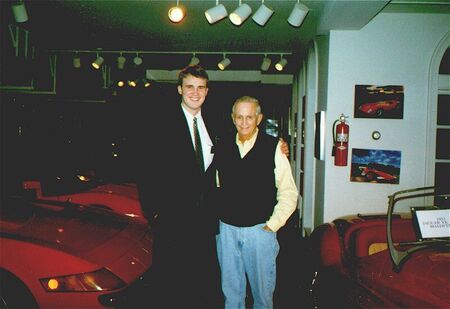 Bill Marriott and Elder Pabst
with his Ferrrari collection
early 1999
David  Pabst
11 Oct 2002