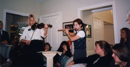 Sister Howlett (flute) and another sister playing for the Christmas program at the Mission Home on 12/22/1998
David  Pabst
26 Aug 2003