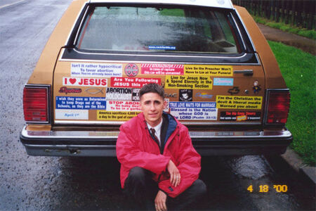 Do you remember teaching the kind of people that had tons of Christian bumper stickers and shrines to Mary? Fun Stuff :)
Shelby  Rayl
08 Mar 2002