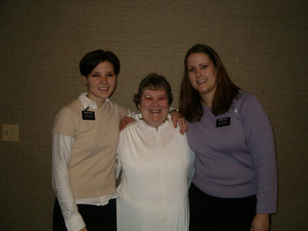 Sister Porter and I right before Patty Bauer is baptized.  Last baptism before I left
Emryn  Gold
20 Jul 2005