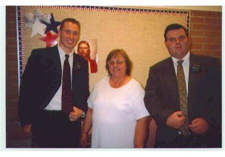 Elder Andrew Rowberry, Jeannine Wozniak, Elder Derek Everitt
Tom Baker
14 Dec 2005